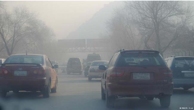 اداره محیط زیست: آلودگی هوای کابل به این زودی‌ها قابل حل نیست